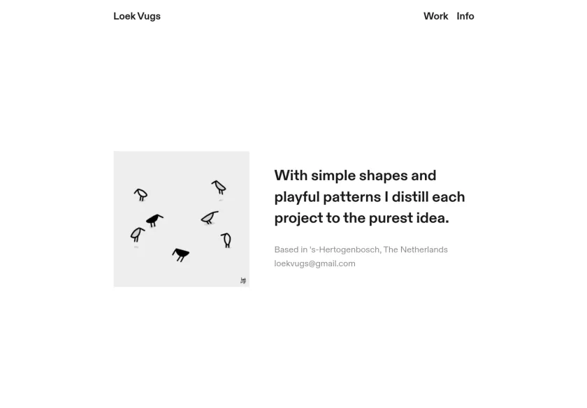 Cover image of "Loek Vugs"