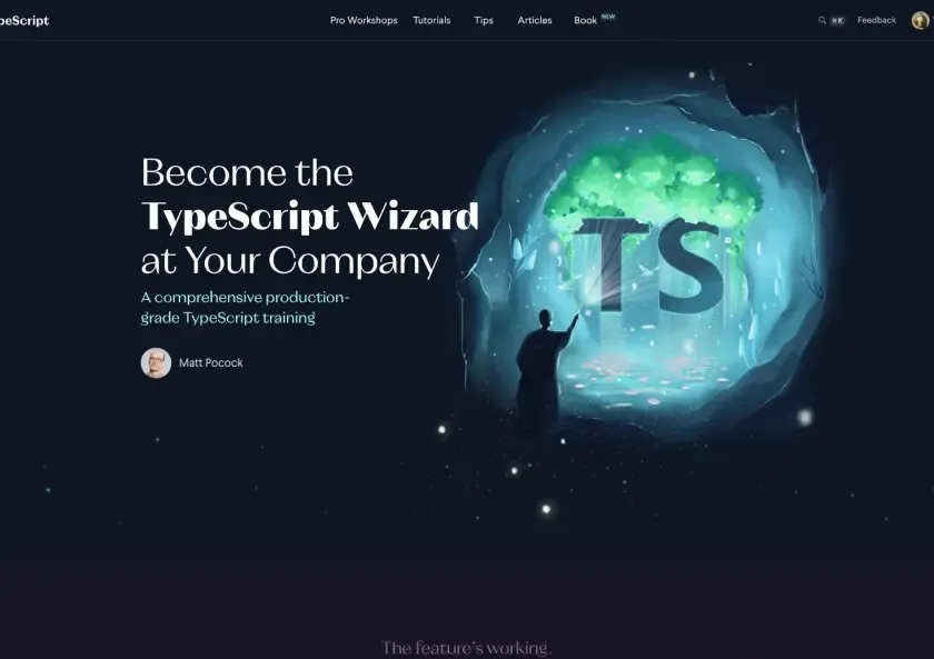 Cover image of "Total TypeScript"