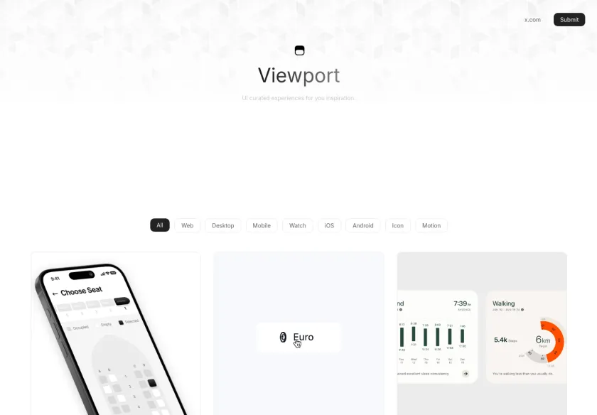 Cover image of "Viewport UI"